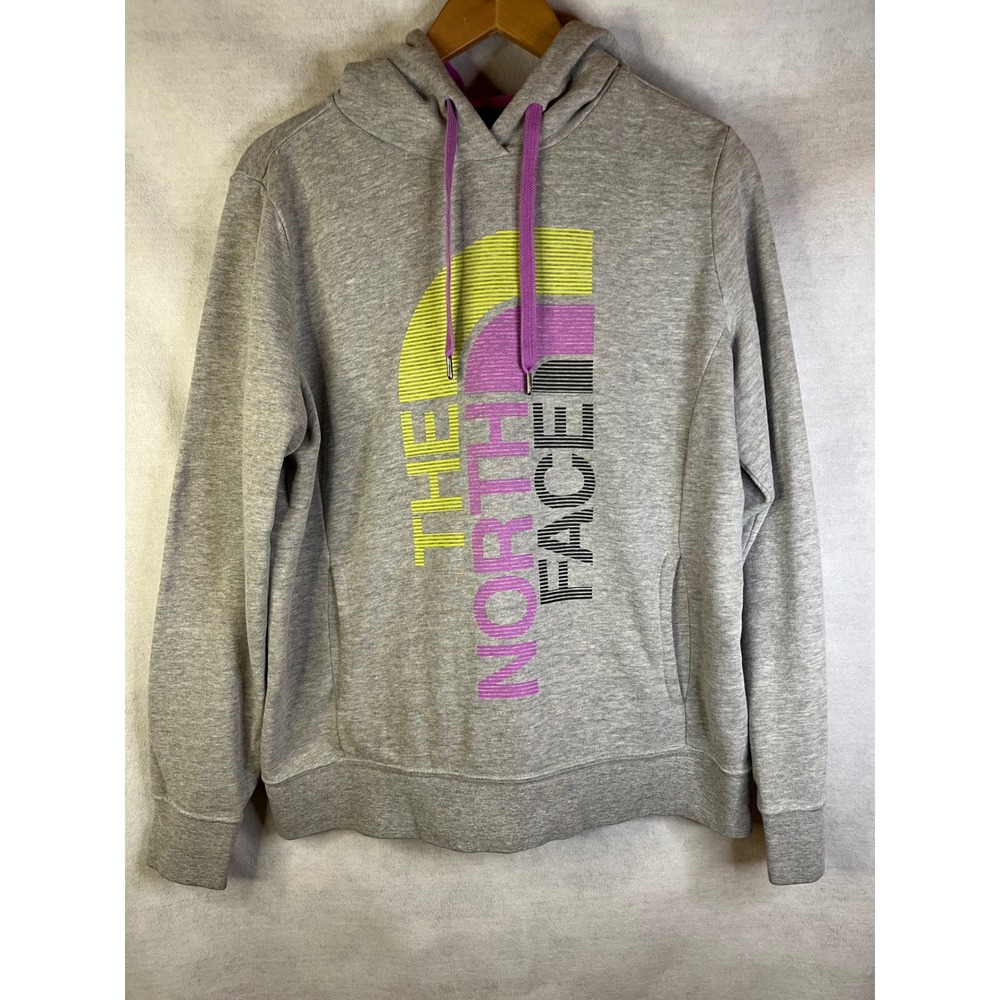 The Northface Women's L Gray Pullover Hoodie Sweatshirt